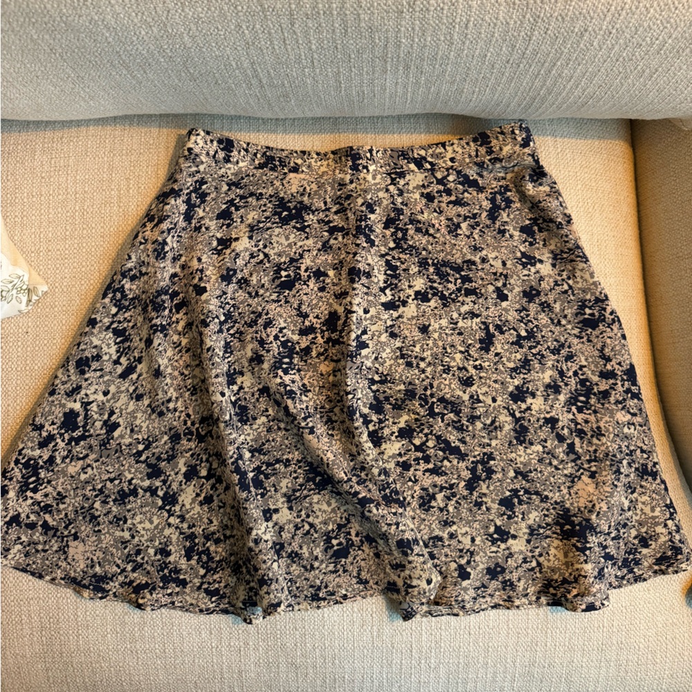 Armour Vert silk a line skirt - M